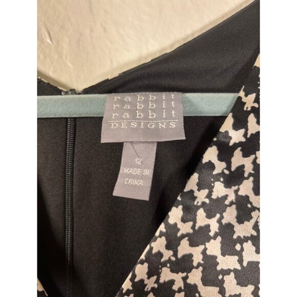 Rabbit Rabbit Rabbit Designs Dress 12 Sleeveless NWT Lined Pleated Skirt Pin-up - Picture 2 of 9